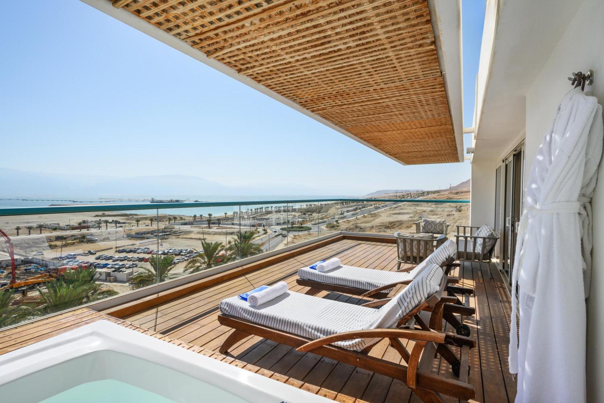 Nevo By Isrotel Collection Ein Bokek Exterior foto View from the hotel